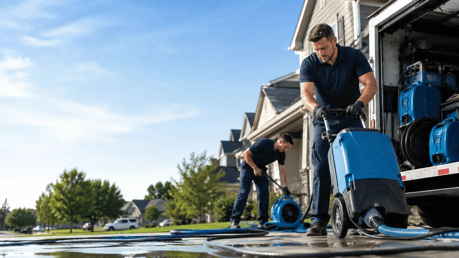 Water Extraction being performed in Grand Island, FL
